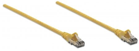 INTELLINET/Manhattan 342452 Network Cable, Cat6, UTP 100 ft. (30.0 m), Yellow (30 Packs), Stock# 342452