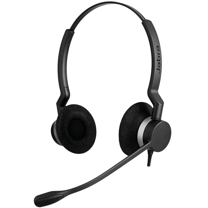 Jabra 230982-88011-119 Biz 2300 Stereo Duo Wired Over-the-head Binaural Headset