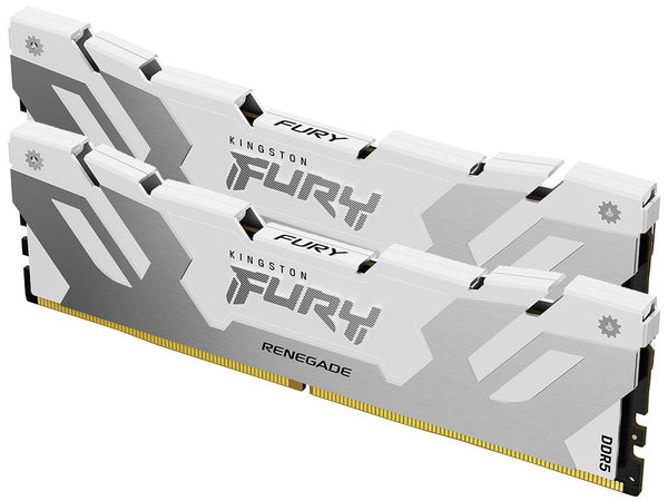 Kingston KF568C36RWK2-32 32GB Fury Renegade White XMP DDR5 SDRAM Memory Kit