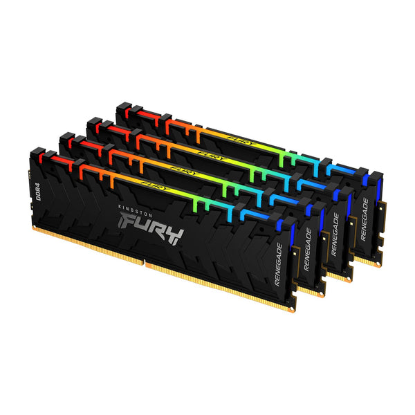 Kingston KF432C16RB1AK4/64 64GB Fury Renegade RGB DDR4 SDRAM Memory Kit