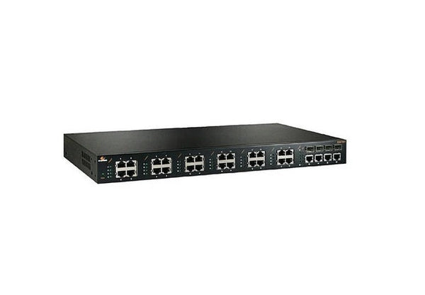 EtherWAN EX87064-A4SC 28-Ports 100FX Gigabit Fiber Managed Ethernet Switch