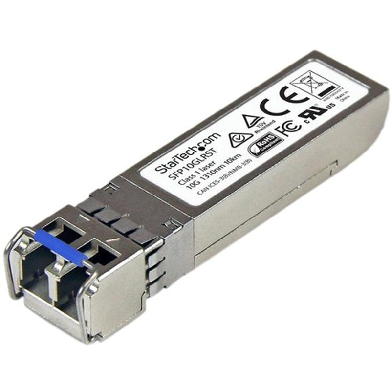 StarTech.com 10 Gigabit Fiber SFP+ Transceiver Module - Cisco SFP-10G-LR Compatible - SM LC - 10 km - Mini GBIC SFP10GLRST