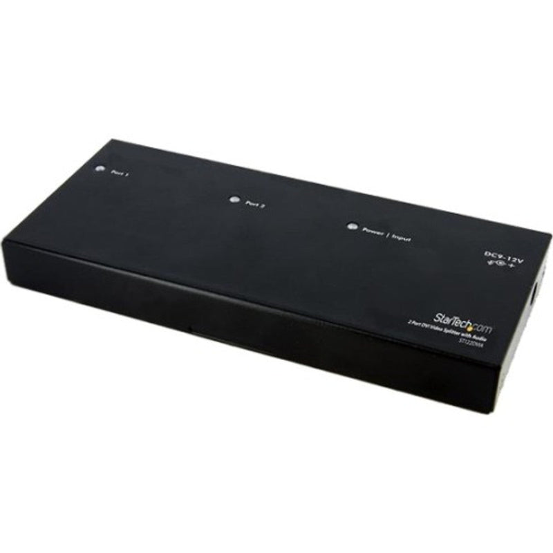 StarTech.com 2 Port DVI Video Splitter with Audio ST122DVIA