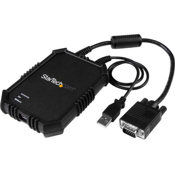 StarTech.com Laptop to Server KVM Console - Rugged USB Crash Cart Adapter with File Transfer and Video Capture (NOTECONS02X) NOTECONS02X