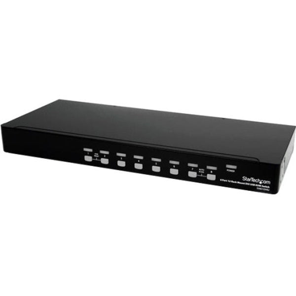 StarTech.com 8 Port 1U Rackmount DVI USB KVM Switch SV831DVIU