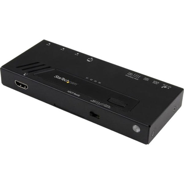 StarTech.com 4-Port HDMI Automatic Video Switch - 4K with Fast Switching VS421HD4KA