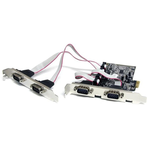 4 Port PCIe Serial Adapter Card with 16550 PEX4S553