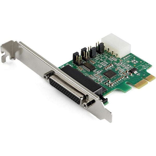 4-port PCI Express RS232 Serial Adapter Card - PCIe to Serial DB9 RS-232 Controller Card - 16950 UART - Windows, macOS, Linux PEX4S953