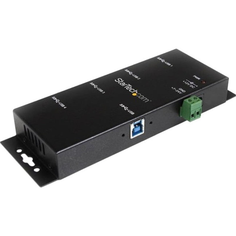 4 Port Industrial USB 3.0 Hub - Mountable - Rugged USB Hub ST4300USBM