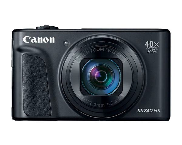 Canon PowerShot SX740 HS Digital Camera Deluxe Kit (Black)