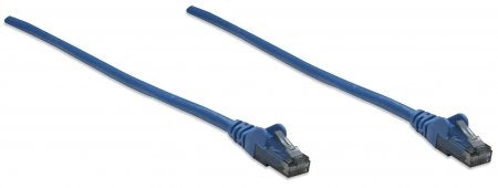 INTELLINET/Manhattan 342629A Network Cable, Cat6, UTP 25 ft. (7.5 m), Blue (50 Packs), Stock# 342629