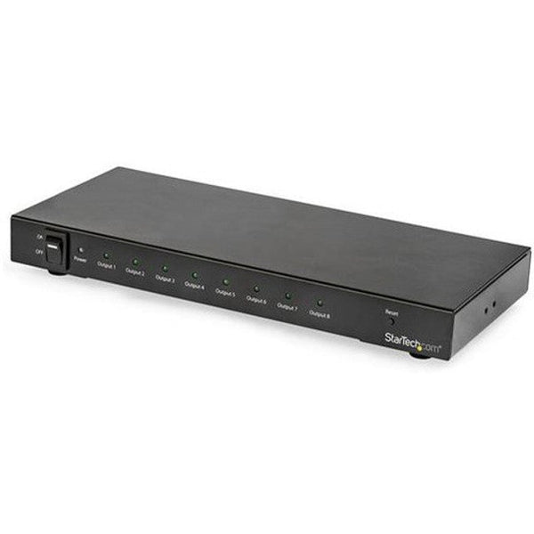 StarTech.com 8-Port 4K 60Hz HDMI Splitter - HDR Support - HDMI 2.0 Splitter - 7.1 Surround Sound Audio ST128HD20