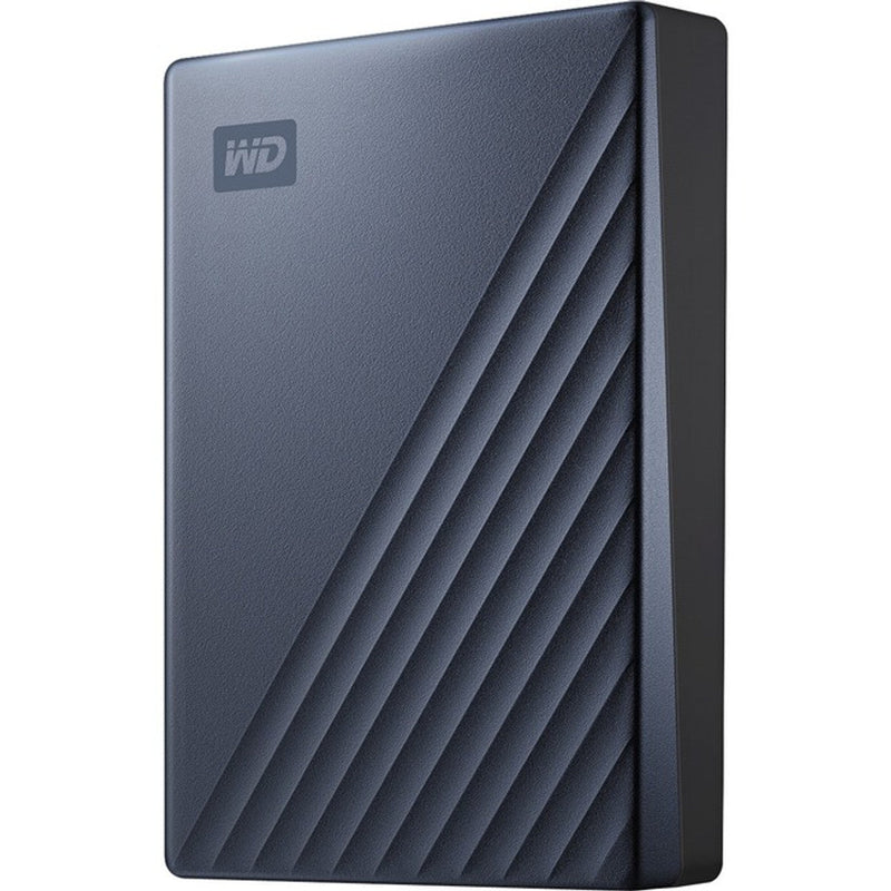 WD My Passport Ultra WDBFTM0040BBL 4 TB Portable Hard Drive - External - Blue WDBFTM0040BBL-WESN