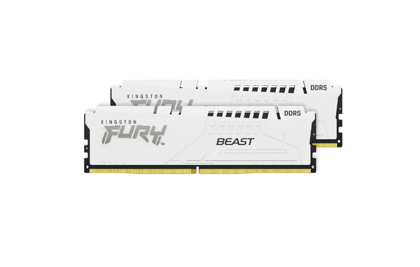Kingston KF556C36BWEK2-64 64GB Fury Beast White EXPO DDR5 SDRAM Memory Kit