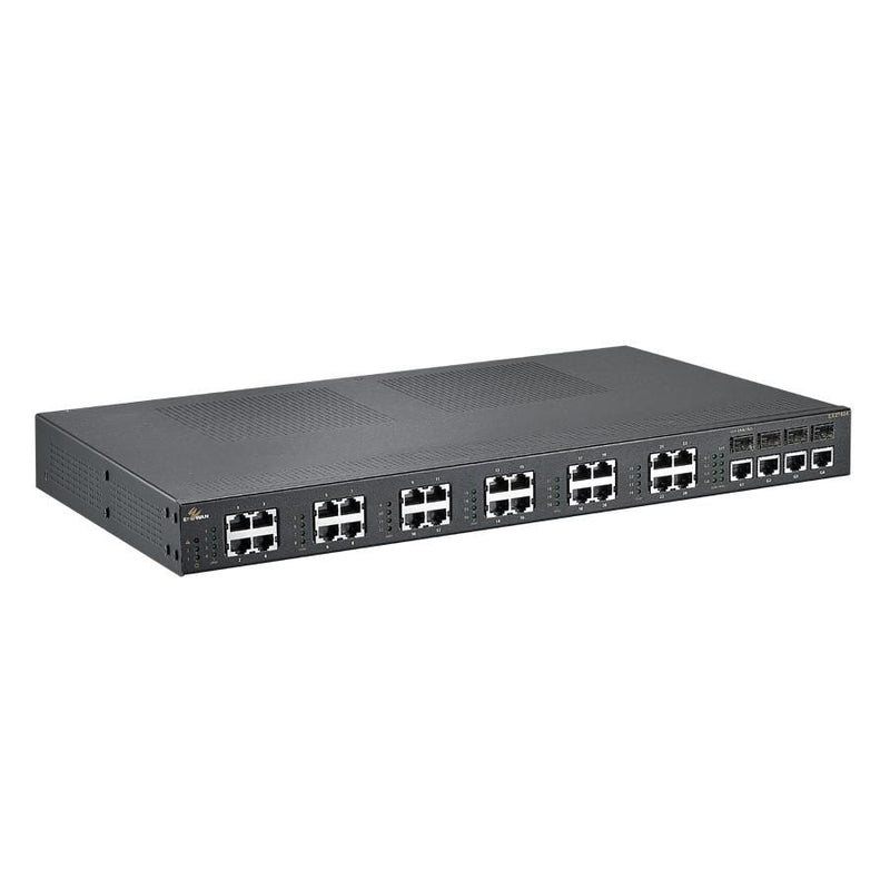 EtherWAN EX27244-10VCR 28-Ports 100/10TX Gigabit Fiber Managed Ethernet Switch