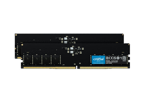 Micron CT2K32G48C40U5 64GB 4800MHz DDR5 SDRAM Desktop Memory Kit
