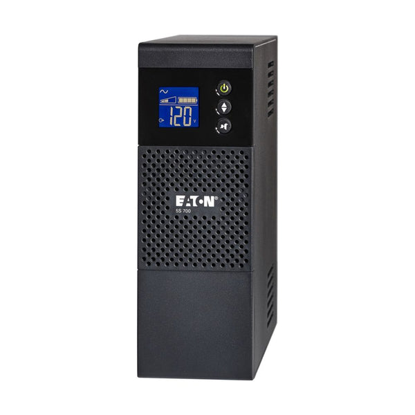 Eaton 5S700LCD 8-Outlets 420W 700VA 120V Tower Online Conversion UPS.