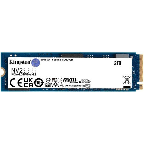 Kingston SNV2S/2000G 2TB PCIe4.0 NVMe M.2 Internal Solid State Drive