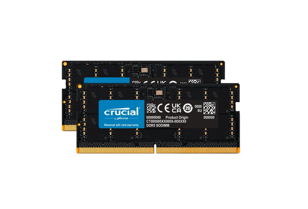 Micron CT2K32G48C40S5 64GB 4800MHz DDR5 SDRAM Laptop Memory Kit