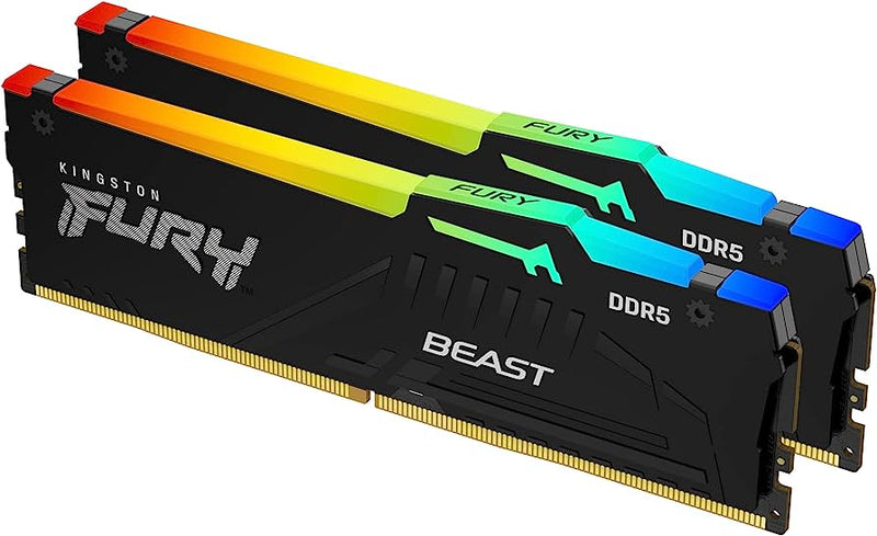 Kingston KF560C40BBAK2-16 16GB Fury Beast RGB DDR5 SDRAM Memory Kit