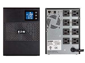 Eaton 5SC1500 8-Outlets 1080W 1500VA 120V Tower Online Conversion UPS.