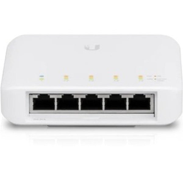 Ubiquiti Indoor/Outdoor 5-Port PoE Gigabit Switch with 802.3bt Input Power Support USW-FLEX-3