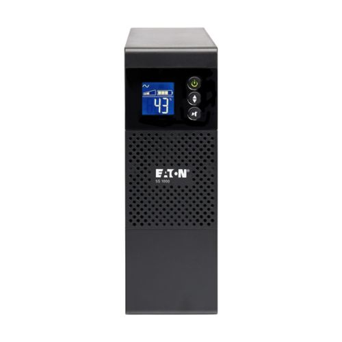 Eaton 5S1000LCD 10-Outlets 600W 1000VA 120V Tower LCD Line-Interactive Battery Backup UPS