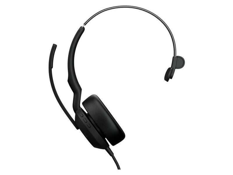 Jabra 25089-889-999 Evolve2 50 US Mono 1.10-Inch 20Hz -10000Hz On-Ear Headset