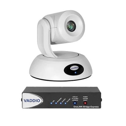 Vaddio 999-99630-270W RoboSHOT 30E HDBT OneLINK Bridge Camera System