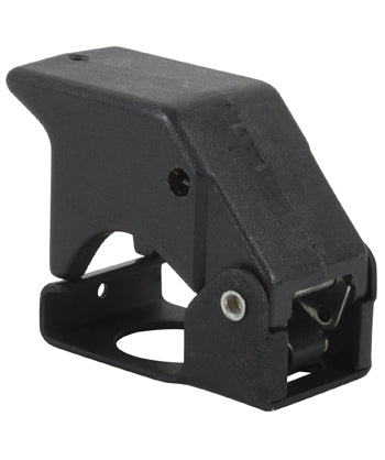 SWITCH GUARD/2 position, black, keyway locator: 12 o'clock position.