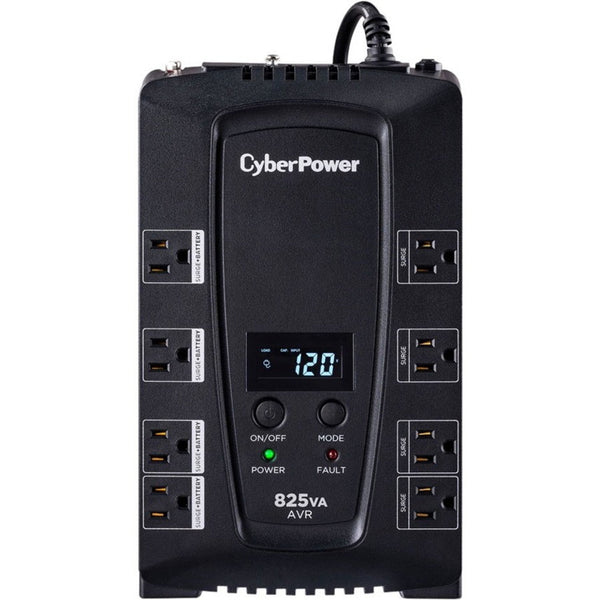 CyberPower Intelligent LCD CP825AVRLCD 825 VA Desktop UPS CP825AVRLCD