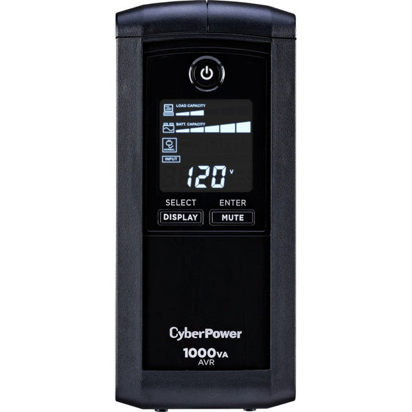 CyberPower UPS Systems CP1000AVRLCD Intelligent LCD - Capacity: 1000 VA / 600 W CP1000AVRLCD