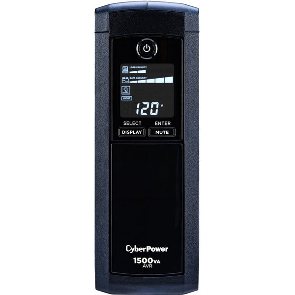 CyberPower UPS Systems CP1500AVRLCD Intelligent LCD - Capacity: 1500 VA / 900 W CP1500AVRLCD