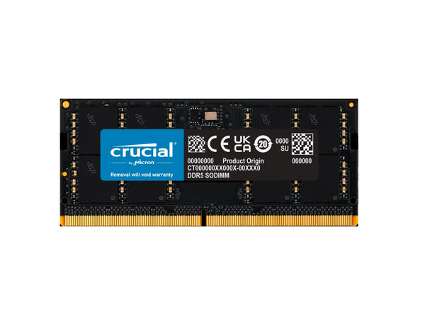 Micron CT48G56C46S5 48GB 5600MHz DDR5 SDRAM Laptop Memory Module