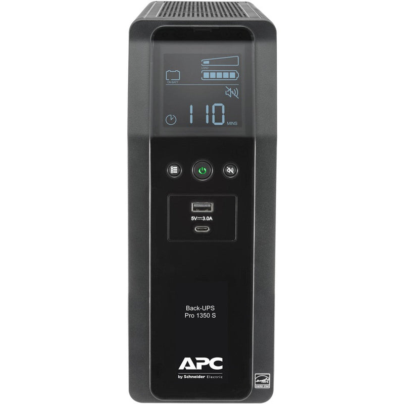 APC by Schneider Electric Back-UPS Pro BR BR1350MS 1350VA Tower UPS BR1350MS