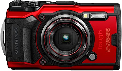 Olympus Tough TG-6 Digital Camera (Red)