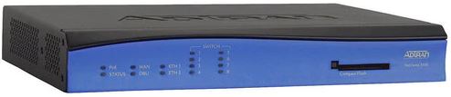 Adtran NetVanta 3448 Router with 8 Port PoE Switch 4200821F11, Part# 4200821F11