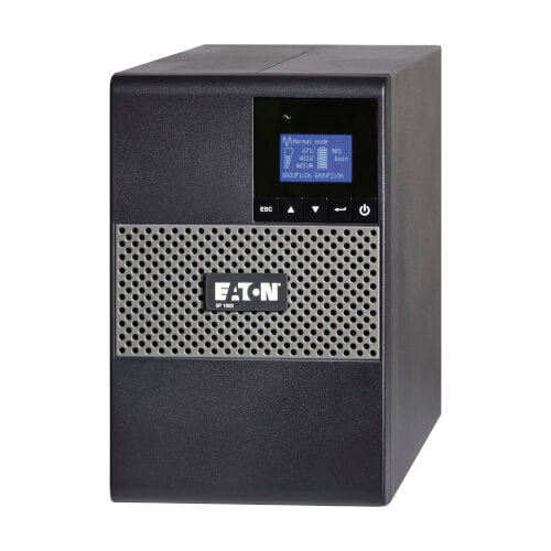 Eaton 5P1000 8-Outlets 770W 1000VA 120V Tower LCD Line-Interactive Battery Backup UPS.