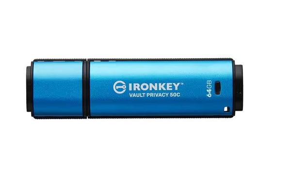 Kingston IKVP50C/64GB IronKey 64GB Vault Privacy 50C USB3.2 Flash Drive