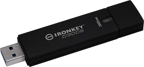 Kingston IKD300S/32GB IronKey 32GB D300S XTS USB3.1 Flash Drive