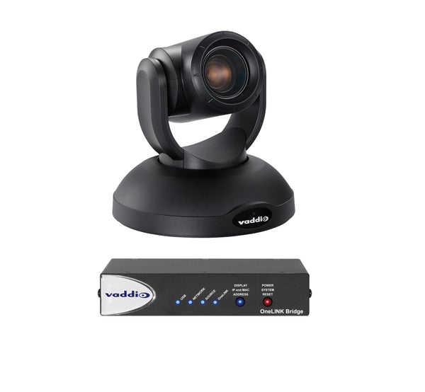 Vaddio 999-9950-200B RoboSHOT 20 PTZ Camera with OneLINK Bridge System