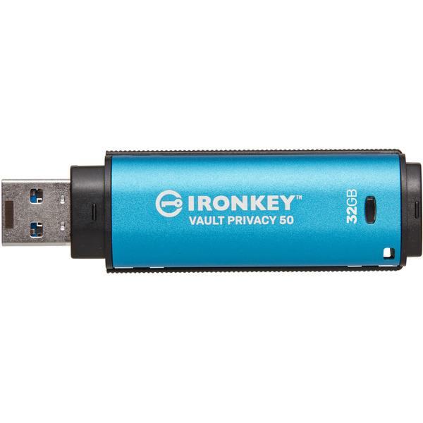 Kingston IKVP50/32GB IronKey 32GB Vault Privacy 50 USB3.2 Flash Drive