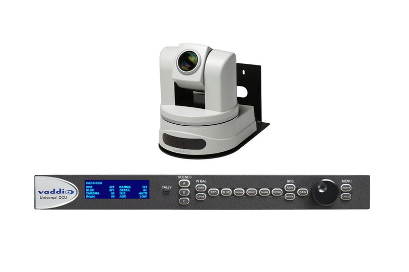 Vaddio 999-6967-000 PowerVIEW HD-22 CAT5 QCCU PTZ Camera System