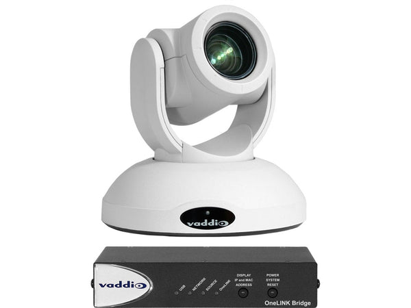 Vaddio 999-9950-200W RoboSHOT 20 PTZ Camera with OneLINK Bridge System