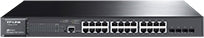 JetStream 24-Port Gigabit L2 Managed PoE+ Switch with 4 SFP Slots, Stock