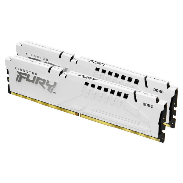 Kingston KF552C40BWK2-64 64GB Fury Beast White XMP DDR5 SDRAM Memory Kit