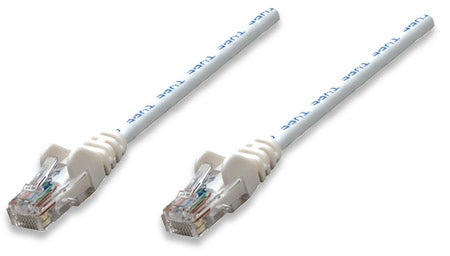 INTELLINET/Manhattan 320726 Network Cable, Cat5e, UTP 50 ft. (15.0 m), White (40 Packs), Stock