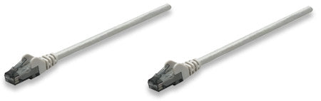 INTELLINET/Manhattan 336758 Network Cable, Cat6,  UTP  25 ft. (7.5 m), Grey (50 Packs), Stock# 336758