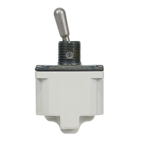 TOGGLE SWITCH/SPST (single pole single throw), OFF-NONE-ON, screw terminals, environmentally sealed.