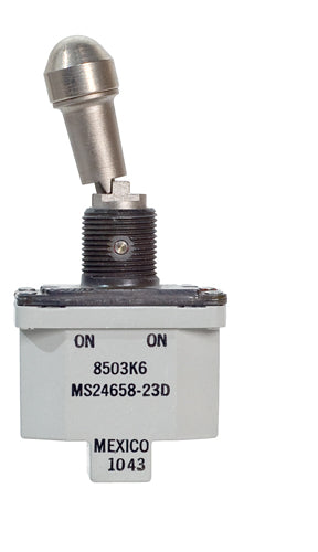 TOGGLE SWITCH/SPDT (single pole double throw), ON-NONE-ON, panel mount, screw terminal, environmentally sealed.